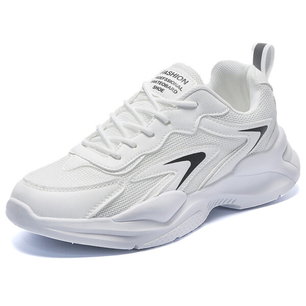 Lace Up Travel Soft Sole Comfort Shoes Outdoor Mesh Shoes Max Cushioning Wide Sneakers-dc2588