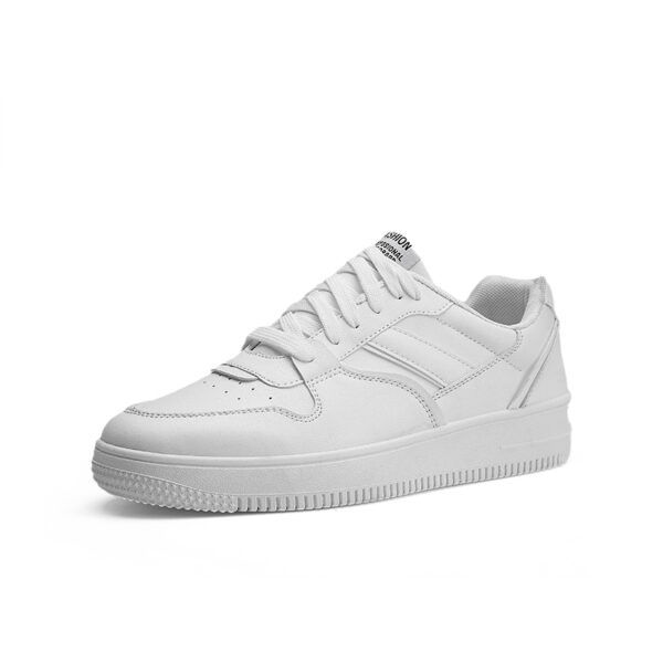 flat bottom casual shoes breathable soft soles four seasons comfort outdoor walking shoes fashion thick soled board shoes-k039